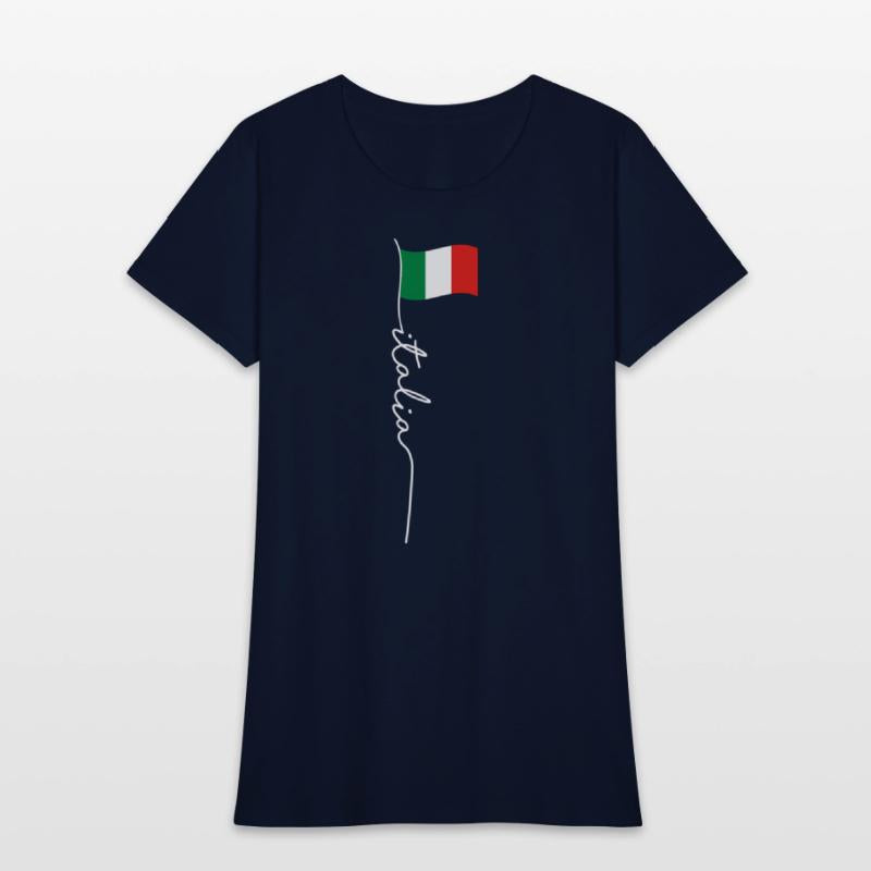 Italy Signature Flag Pole - Elegant Patriotic