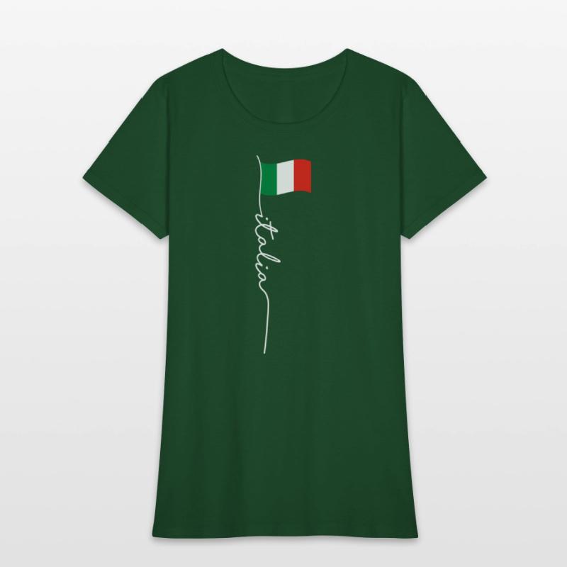 Italy Signature Flag Pole - Elegant Patriotic