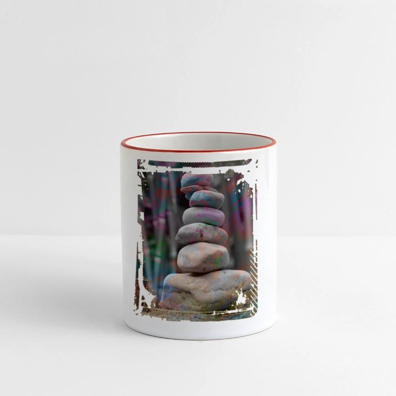 Japan Zen Buddhism Balancing Stones Rocks Bamboo