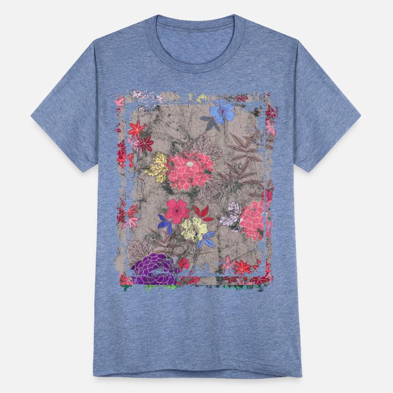 Japanese Floral Pattern Chrysanthemum Cherry