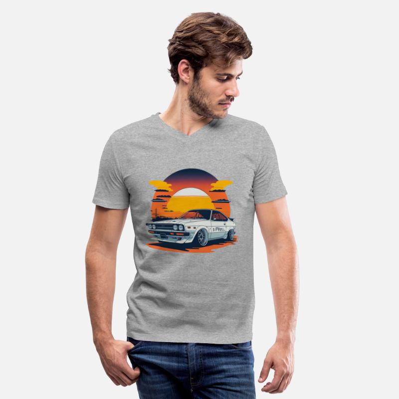 JDM - Retro Car and Sunset