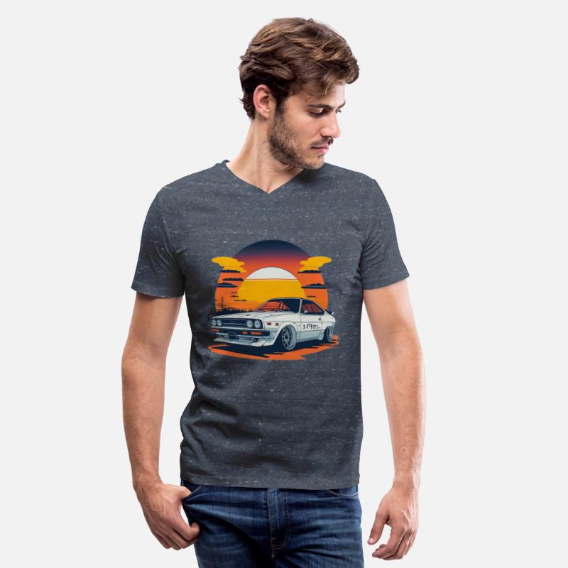 JDM - Retro Car and Sunset