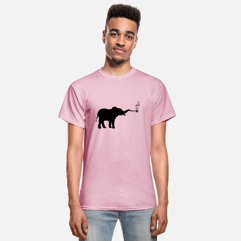 joint weed smoking elephant