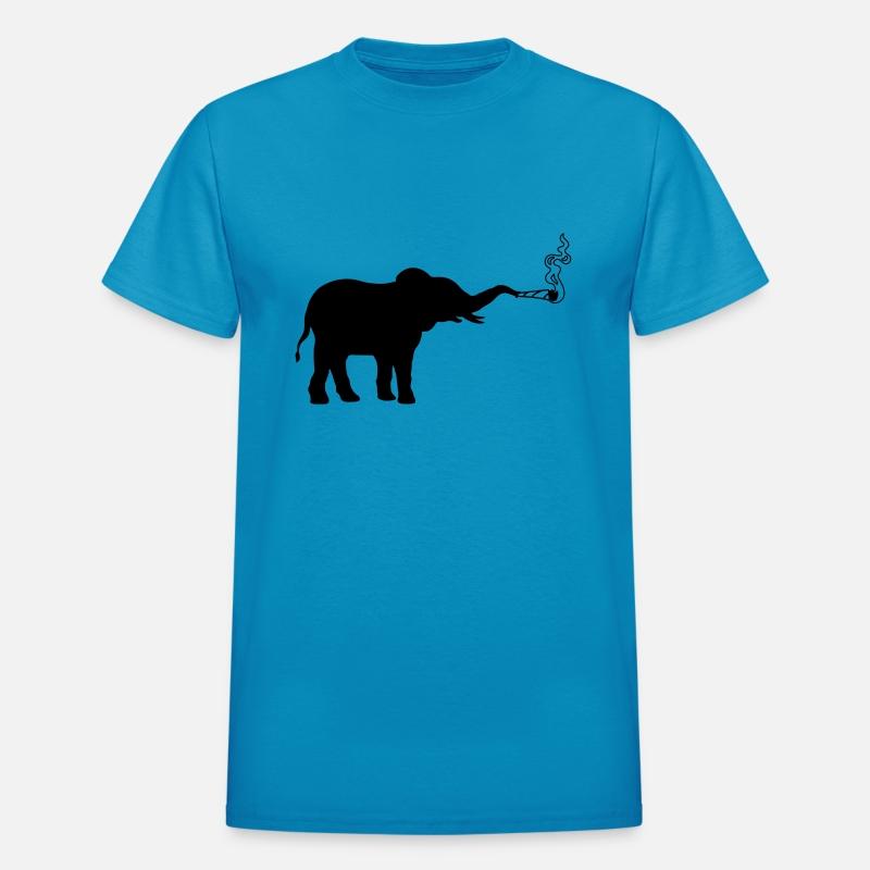 joint weed smoking elephant