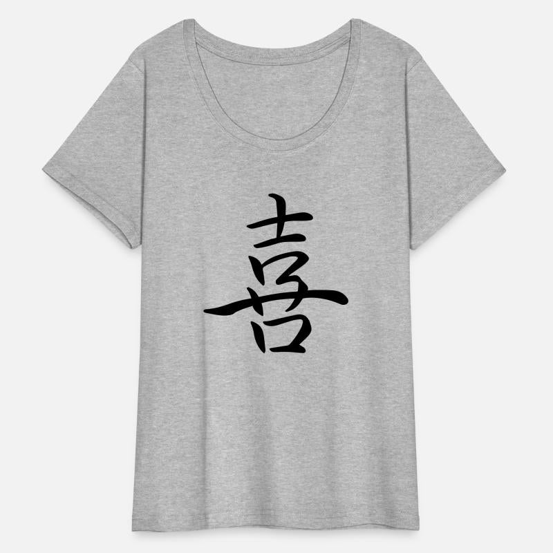 "Joy" in japanese, chinese Characters, Kanji
