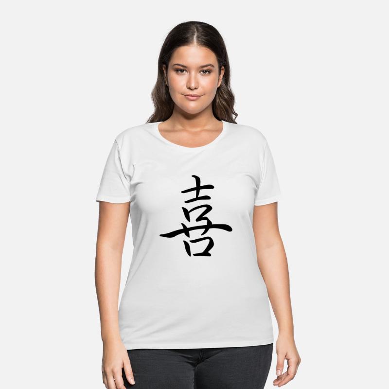 "Joy" in japanese, chinese Characters, Kanji