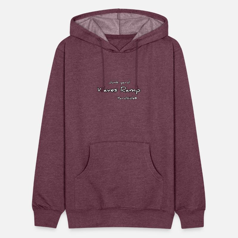 Junk yard Waves Ramp Yardside font logo white