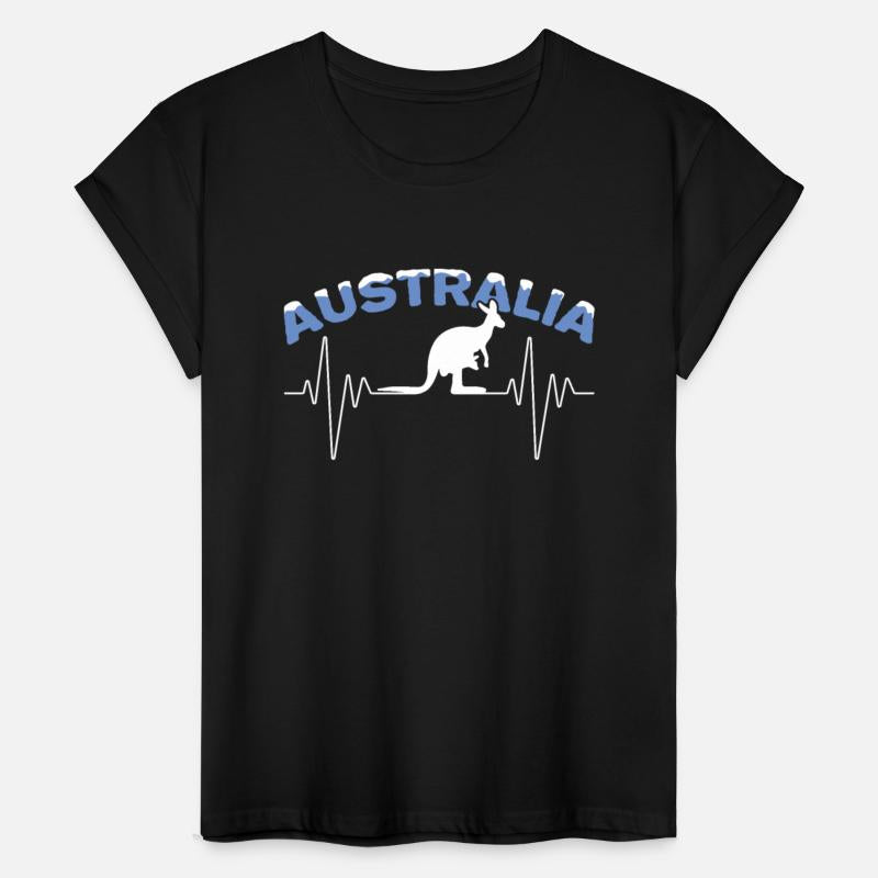 Kangaroo Heartbeat Australia Day Australian