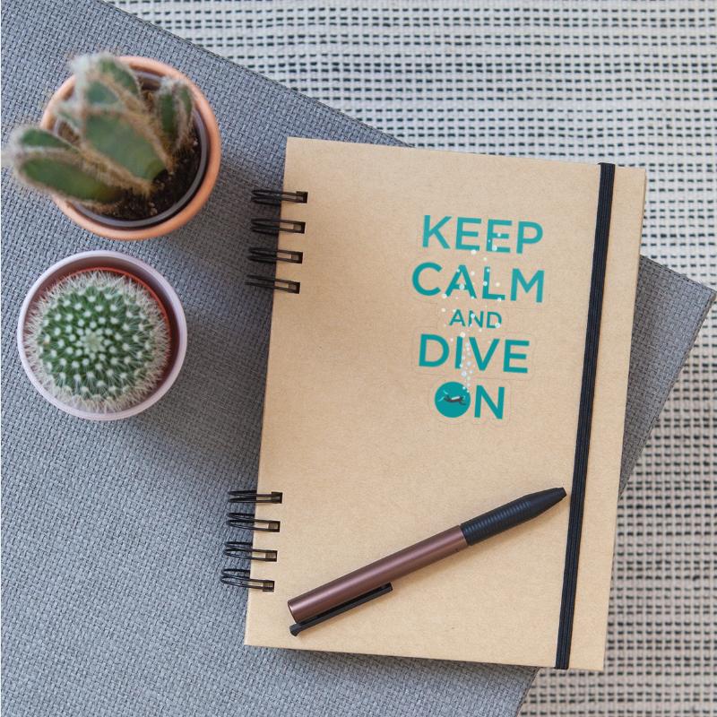 KEEP CALM AND DIVE ON