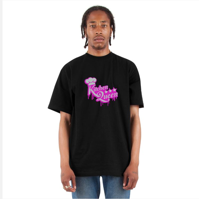 Kitchen Queen lettering Logo Kitchen Woman Royal