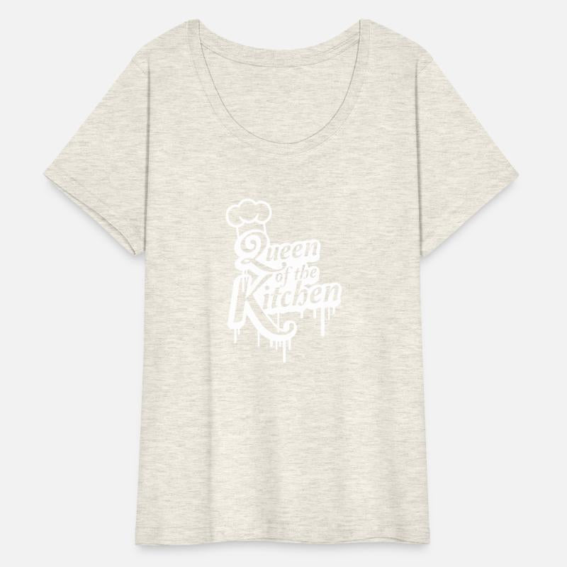 Kitchen Queen lettering Logo Kitchen Woman Royal