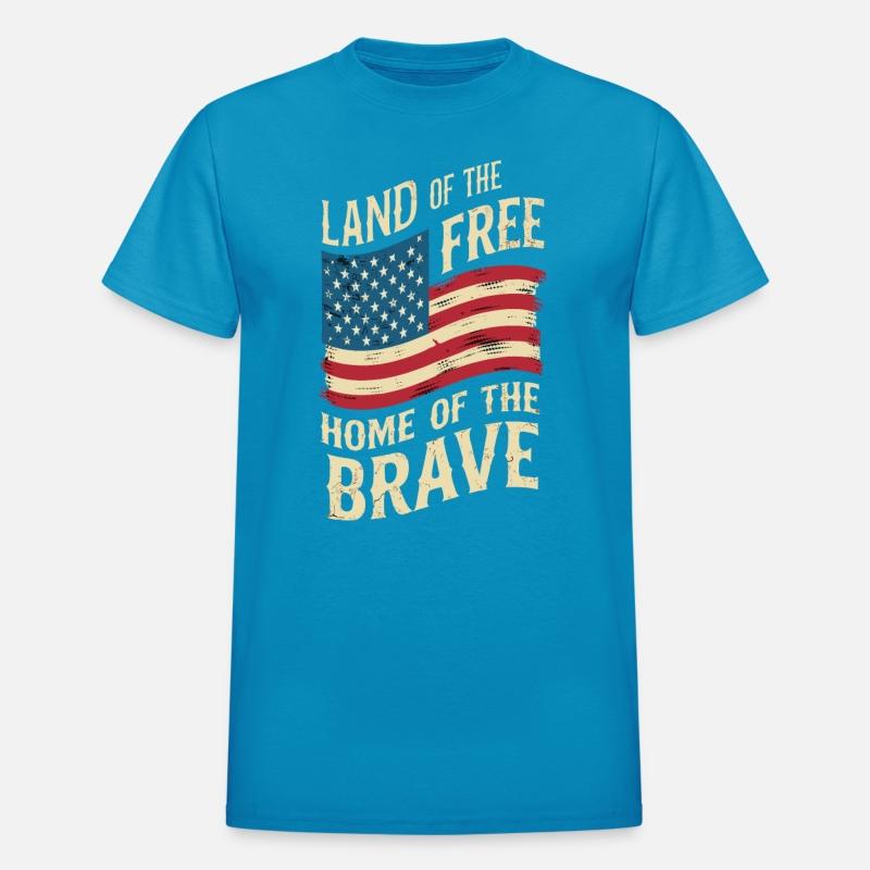 Land of the free home of the brave