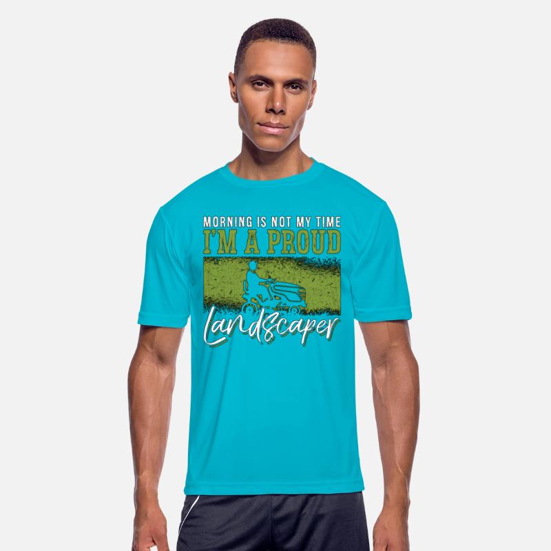 Landscaper Morning Is Not My Time I'm A Lawn Mower