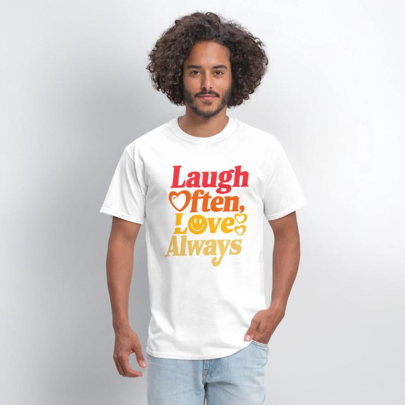 Laugh Often, Love Always-Inspirational typography