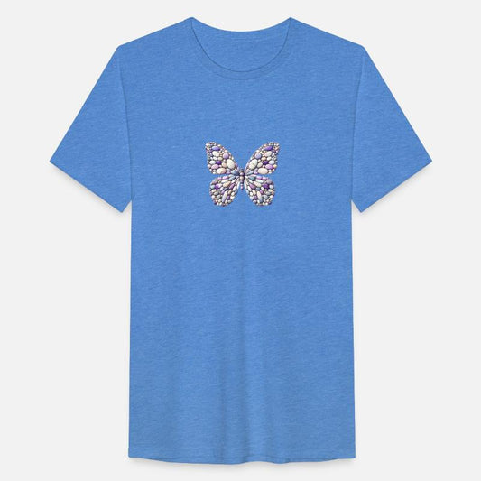 Lavender Breeze Monarch Pebble Butterfly