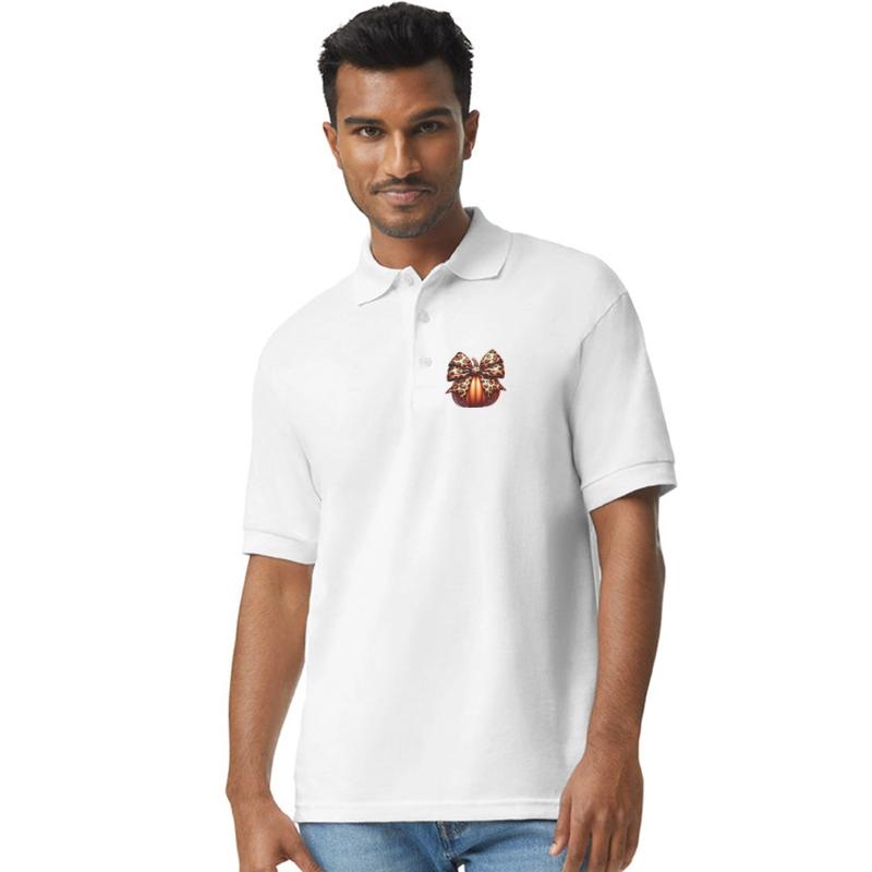 Leopard Print Bow on Pumpkin