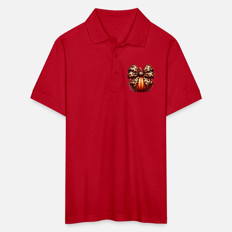 Leopard Print Bow on Pumpkin