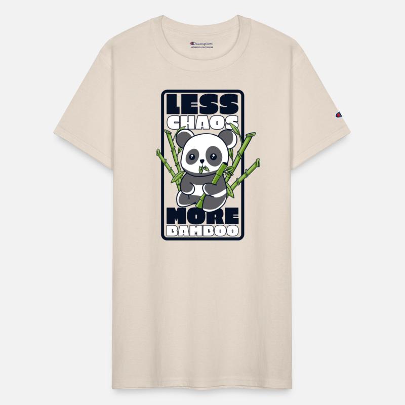 Less Chaos More Bamboo Panda Bear Friend Lover