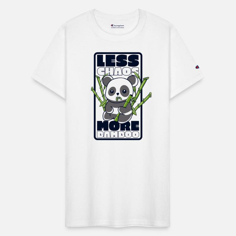 Less Chaos More Bamboo Panda Bear Friend Lover
