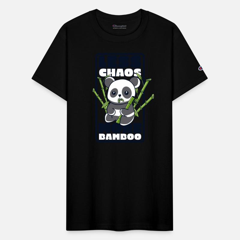 Less Chaos More Bamboo Panda Bear Friend Lover