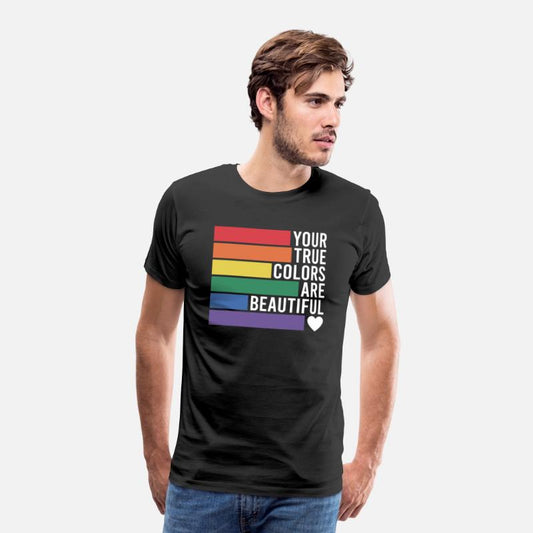 LGBT Pride Colors Be Your True Self
