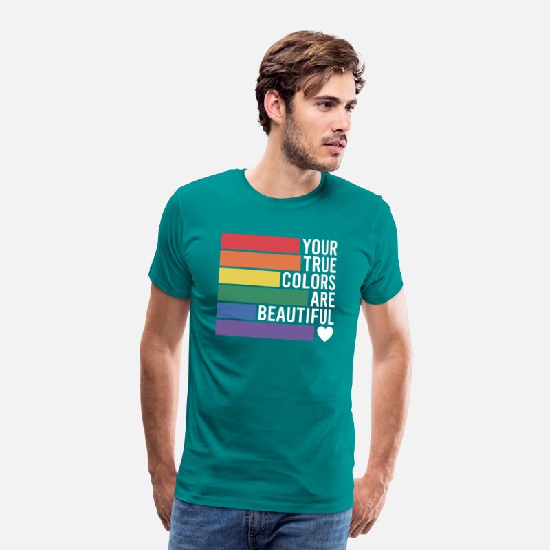 LGBT Pride Colors Be Your True Self