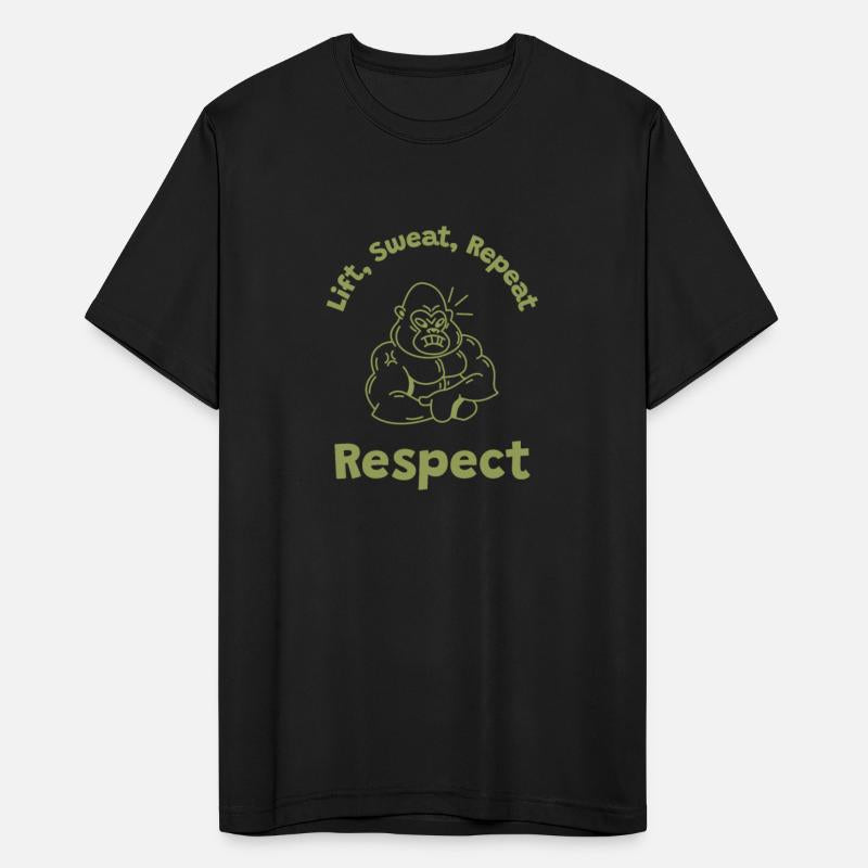Lift Sweat Repeat Respect Muscle Monkey