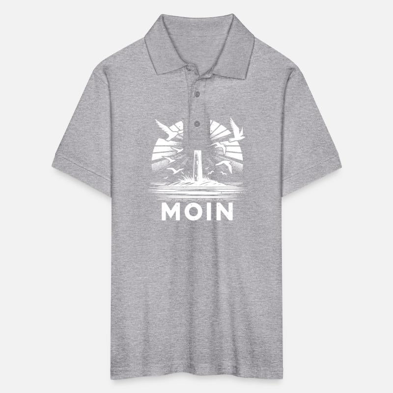 Lighthouse Moin Coastal Scene With Seagulls