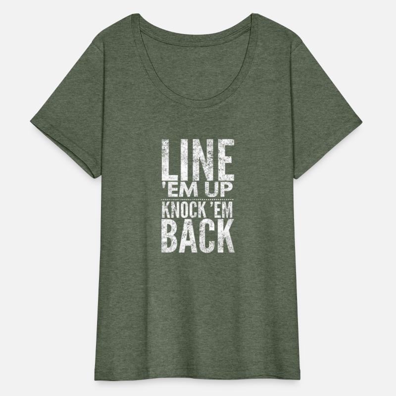 Line Up Knock Back Distressed