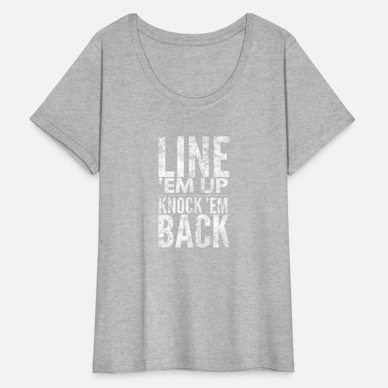 Line Up Knock Back Distressed