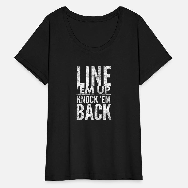 Line Up Knock Back Distressed