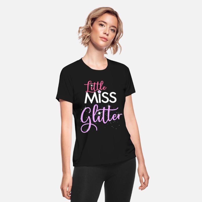 Little Miss Glitter Fun Quote