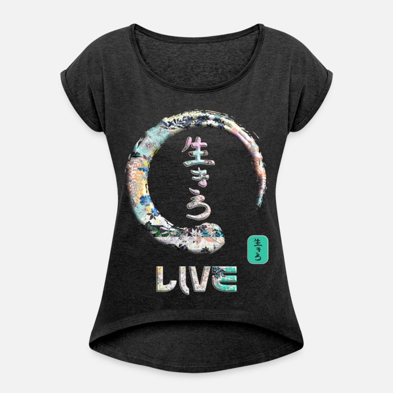 Live Japanese Kanji Word Symbol Enso Circle 5