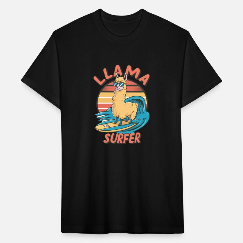 Llama Surfer.