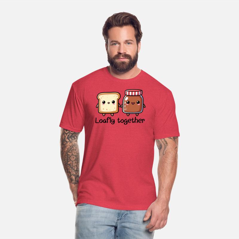 Loafly Together: Adorable Bread & Nutella Duo