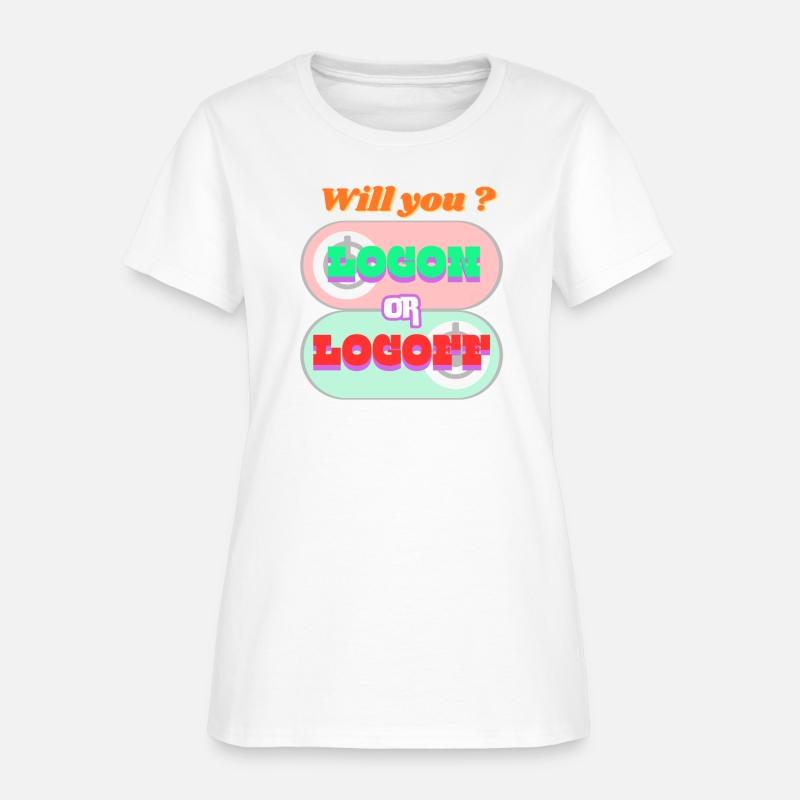 Logon or Logoff Working Hard on Computers