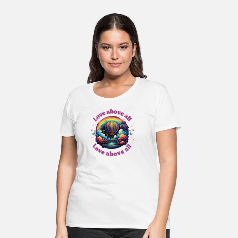 Love above all - Pride hot air balloon