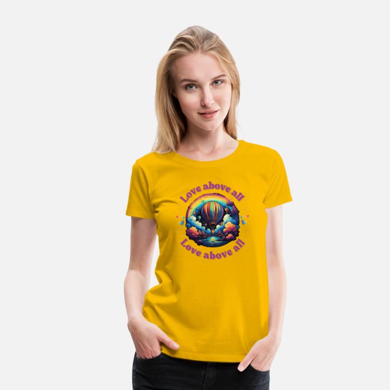 Love above all - Pride hot air balloon