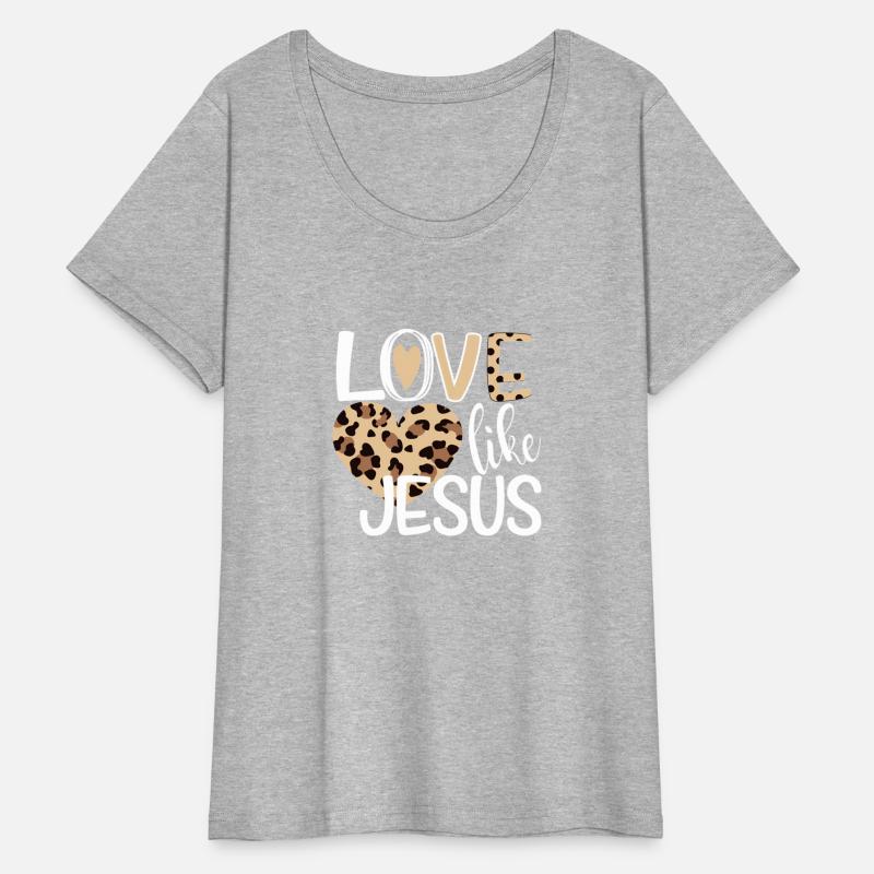 Love Like Jesus Leopard Print He
