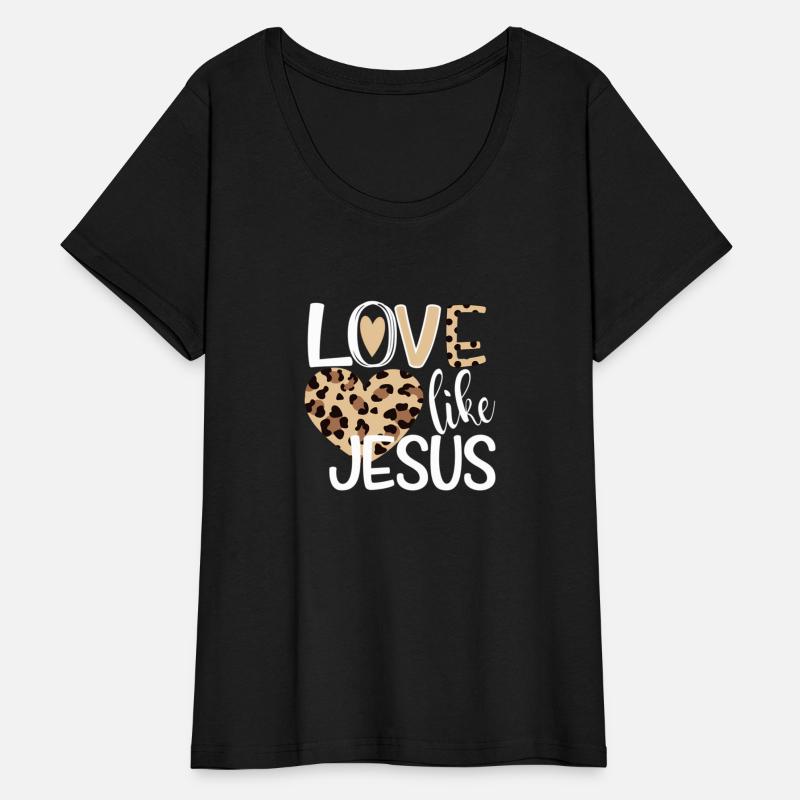 Love Like Jesus Leopard Print He