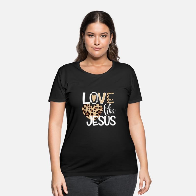 Love Like Jesus Leopard Print He