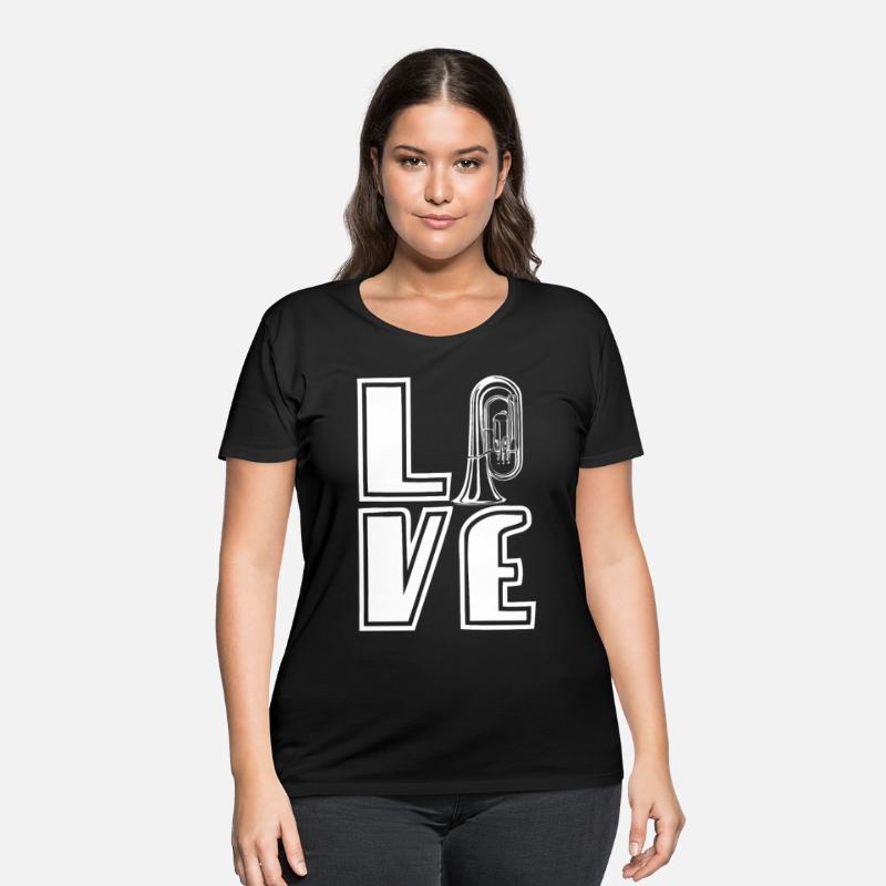 Love Tuba Music Student Player Marching Band Brass