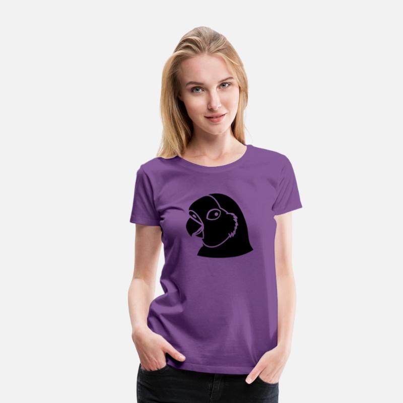 Lovebird head and relief