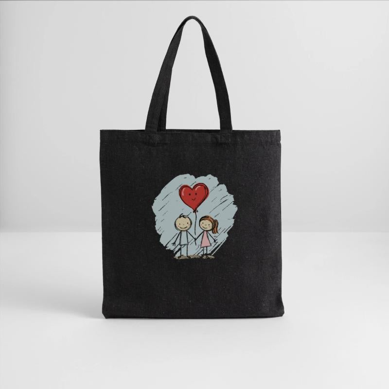 Lovers Stick Figure Couple Valentine's Day