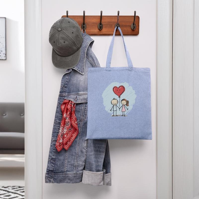 Lovers Stick Figure Couple Valentine's Day