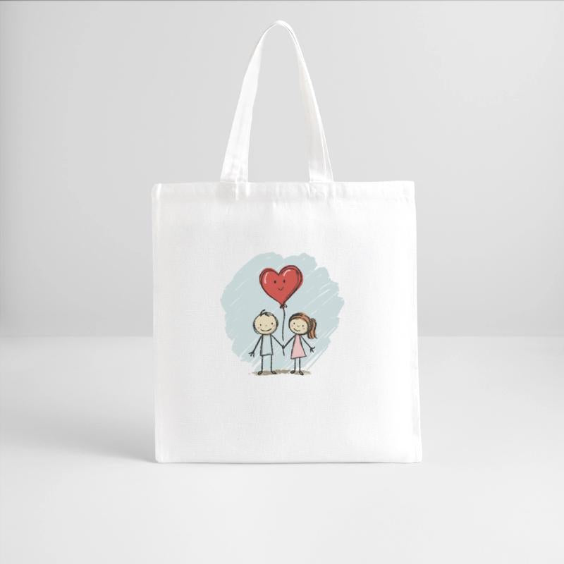 Lovers Stick Figure Couple Valentine's Day