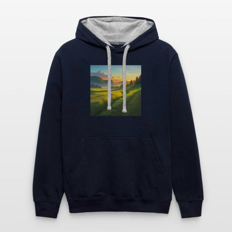 Lush, Sunlit Grassy Meadow at Dawn in Faerun