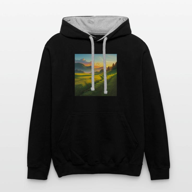 Lush, Sunlit Grassy Meadow at Dawn in Faerun