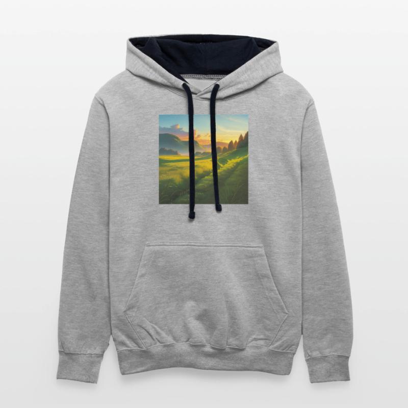 Lush, Sunlit Grassy Meadow at Dawn in Faerun