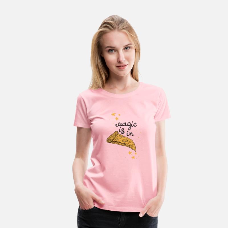 Magic Is In Pizza, Pizza Lovers Mustard Yellow